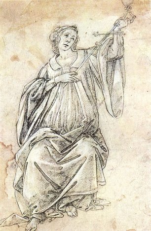 Sandro Botticelli Allegorie der Treue Wandbild