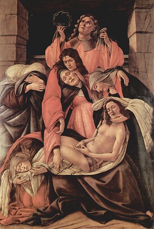 Sandro Botticelli Beweinung Christi 1 Wandbild