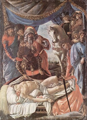 Sandro Botticelli Die Auffinung des enthaupteten Holofernes Wandbild