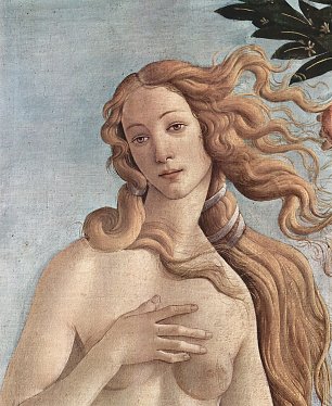 Sandro Botticelli Geburt der Venus Detail 3 Wandbild