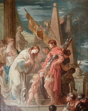 Francois Boucher Antoine et Cleopatre d apres Rodogune de Pierre Corneille Wandbild
