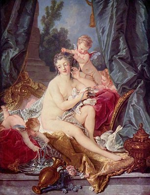 Francois Boucher Toilette der Venus Wandbild