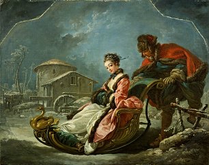 Francois Boucher Winter Wandbild