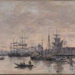 Eugene-Boudin-Bordeaux-the-Harbor