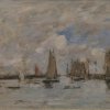 Eugene-Boudin-Entree-du-port-de-Trouville-a-maree-haute