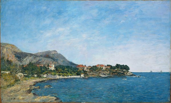 Eugene Boudin La baie de Fourmis Wandbild