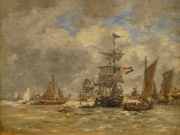 Eugene Boudin Marine Wandbild