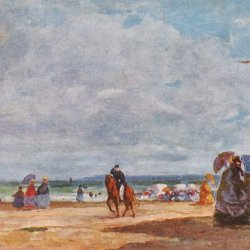 Eugene-Boudin-Strand-von-Trouville