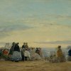 Eugene-Boudin-Sur-la-plage-coucher-de-soleil