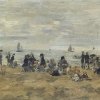 Eugene-Boudin-Trouville-Scene-de-plage