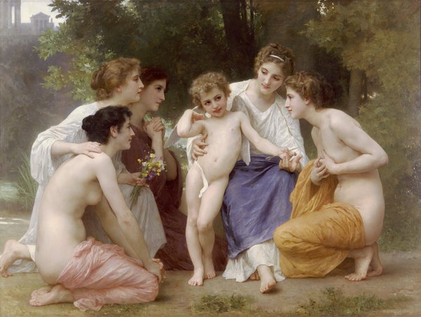 William Adolphe Bouguereau Admiration Wandbild