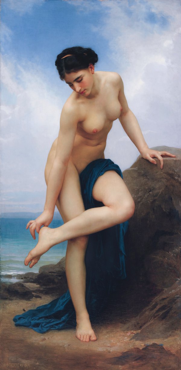William Adolphe Bouguereau After the Bath