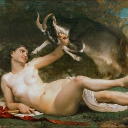 William-Adolphe-Bouguereau-Bacchante-lutinant-une-chevre