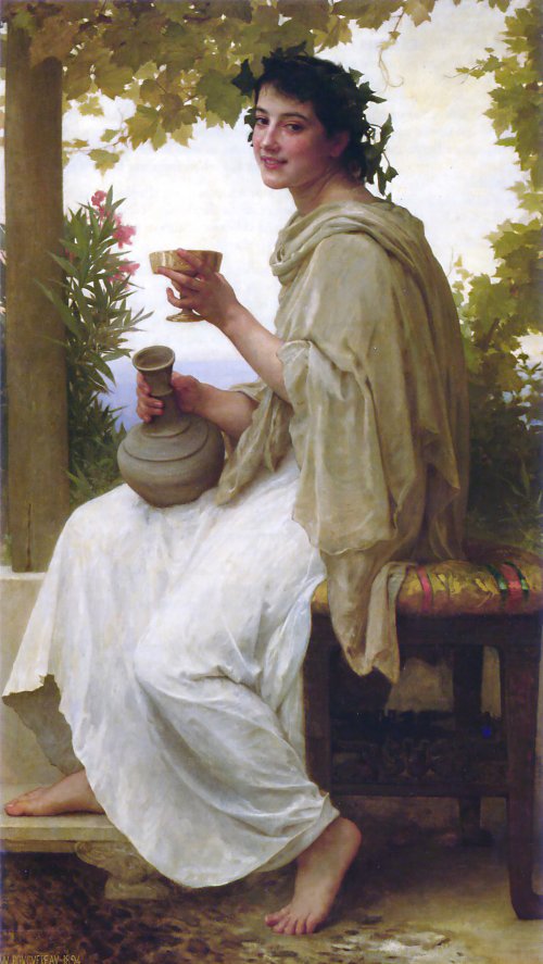 William Adolphe Bouguereau Bacchante Wandbild