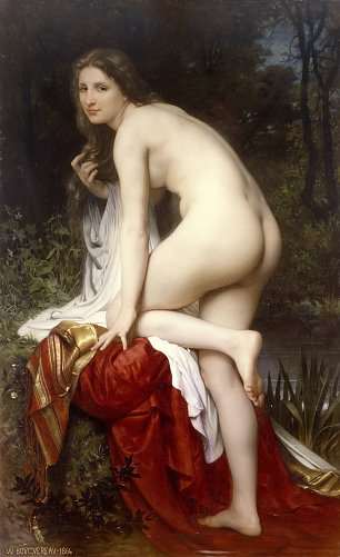 William Adolphe Bouguereau Baigneuse Wandbild