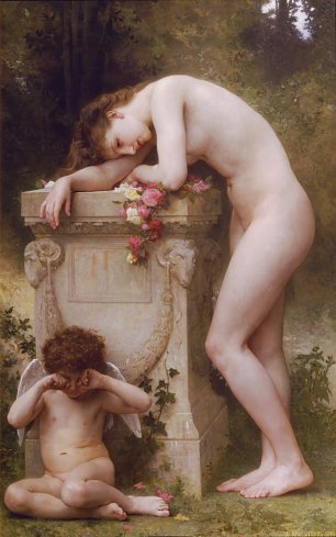 William Adolphe Bouguereau Elegy Wandbild