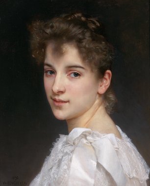 William Adolphe Bouguereau Gabrielle Cot Wandbild