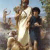 William-Adolphe-Bouguereau-Homer-and-his-Guide