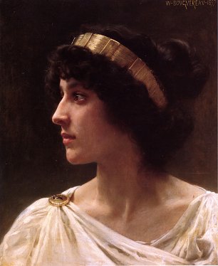 William Adolphe Bouguereau Irene Wandbild