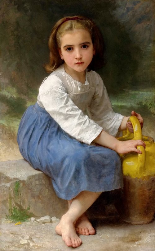 William Adolphe Bouguereau Jeune Fille A La Cruche Wandbild
