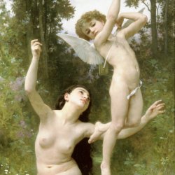 William-Adolphe-Bouguereau-L-Amour-s-envole