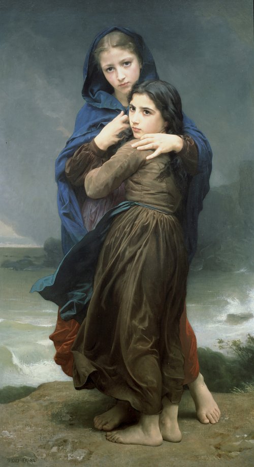 William Adolphe Bouguereau L Orage Wandbild