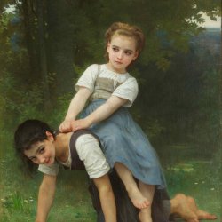 William-Adolphe-Bouguereau-La-Bourrique