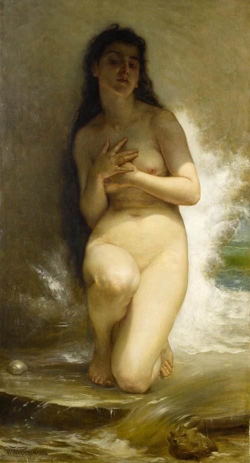 William Adolphe Bouguereau La Perle Wandbild