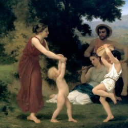 William-Adolphe-Bouguereau-La-pastorale-des-loisirs