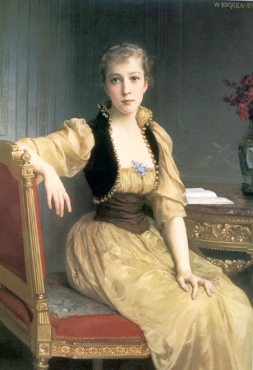 William Adolphe Bouguereau Lady Maxwell Wandbild