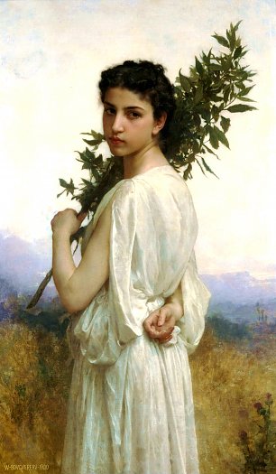 William Adolphe Bouguereau Laurel Branch Wandbild