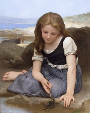 William Adolphe Bouguereau Le Crab Wandbild