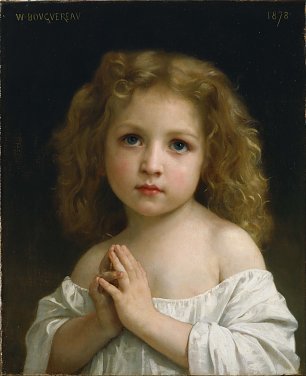William Adolphe Bouguereau Little Girl Wandbild