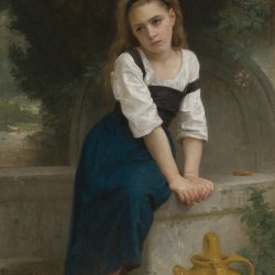 William-Adolphe-Bouguereau-Orphan-by-the-Fountain