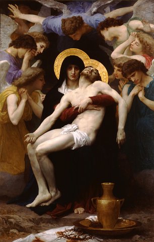 William Adolphe Bouguereau Pieta Wandbild