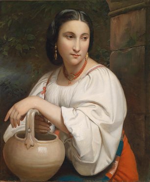 William Adolphe Bouguereau Portrait d un jeune Romain Wandbild