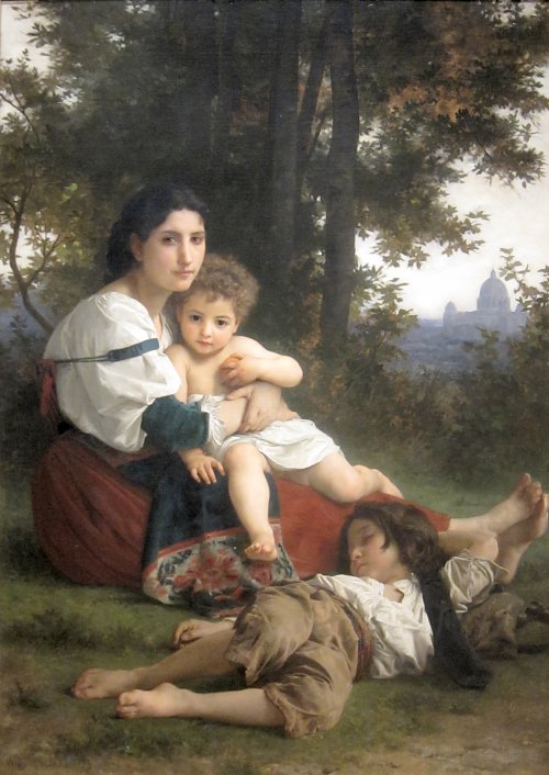 William Adolphe Bouguereau Rest Wandbild