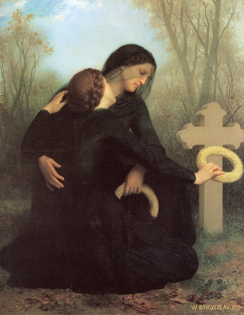 William Adolphe Bouguereau The Day of the Dead Wandbild