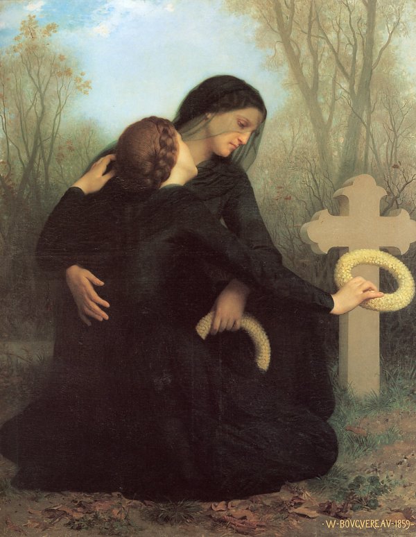 William Adolphe Bouguereau The Day of the Dead