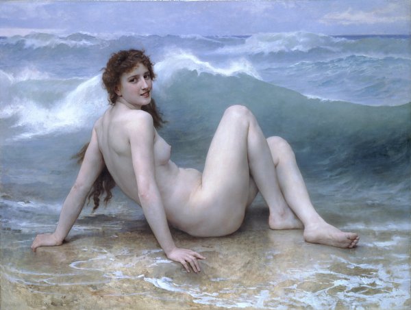 William Adolphe Bouguereau The Wave