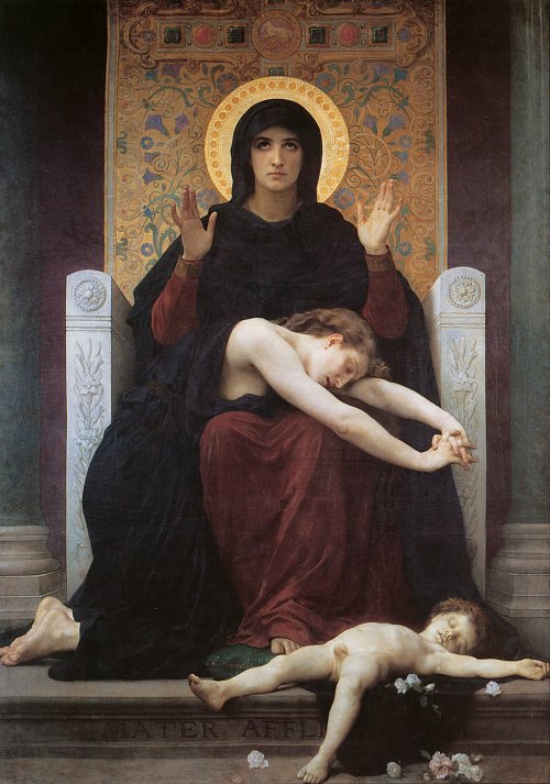 William Adolphe Bouguereau Virgin of Consolation Wandbild