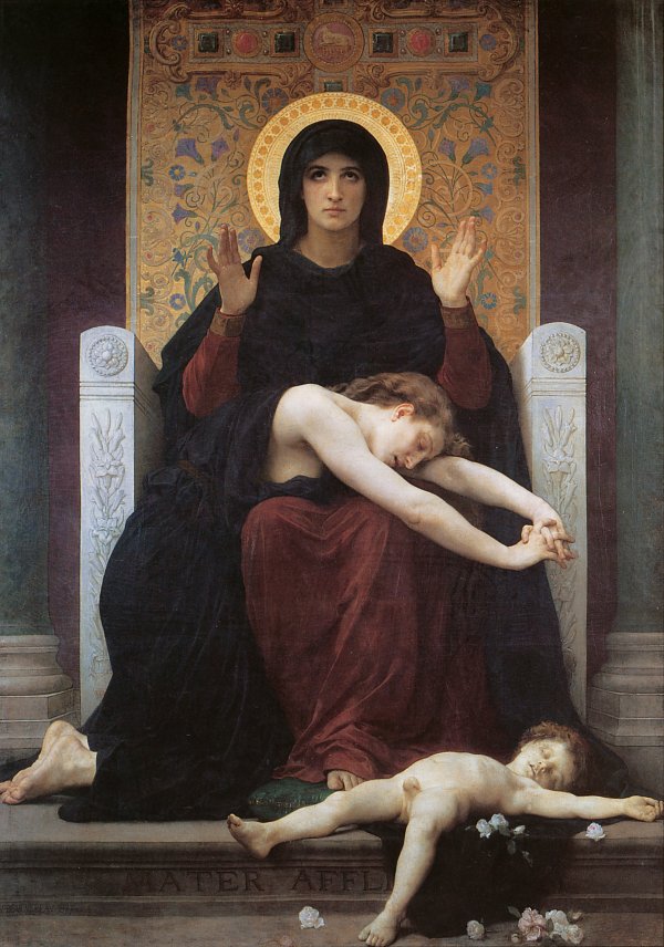 William Adolphe Bouguereau Virgin of Consolation