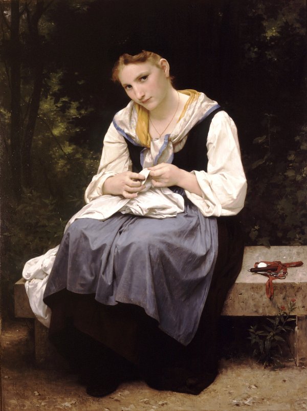 William Adolphe Bouguereau Young Worker