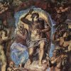 Michelangelo-Buonarroti-Sixtinische-Kapelle-Das-juengste-Gericht-Christus-mit-Maria