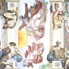 Michelangelo-Buonarroti-Sixtinische-Kapelle-Schoepfungsgeschichte-Erschaffung-von-Sonne-Mond-und-Sternen-und-Vier-Ignudi