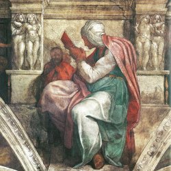 Michelangelo-Buonarroti-Sixtinische-Kapelle-Sibyllen-und-Propheten-Der-persische-Sibylle