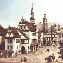 Canaletto-II-Ansicht-von-Pirna-Marktplatz-von-Pirna