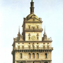 Canaletto-Der-obere-Turmabschluss-der-Kreuzkirche