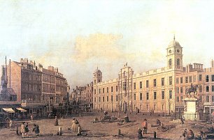 Canaletto London Northumberland House Wandbild