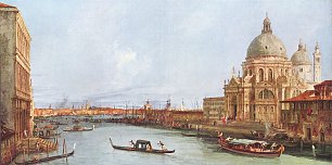Canaletto Santa Maria della Salute Wandbild